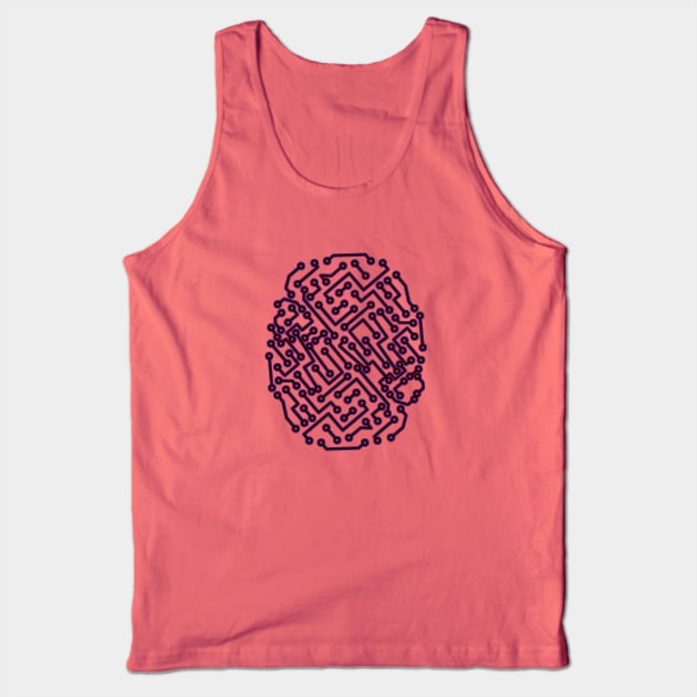 Finger Print Tank Top by whatwemade